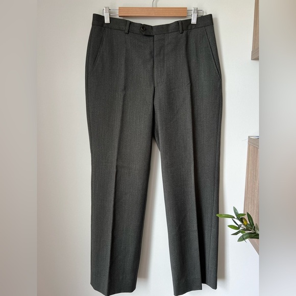 34X30 Armani Collezioni Men's CasualWool Pants/Trousers